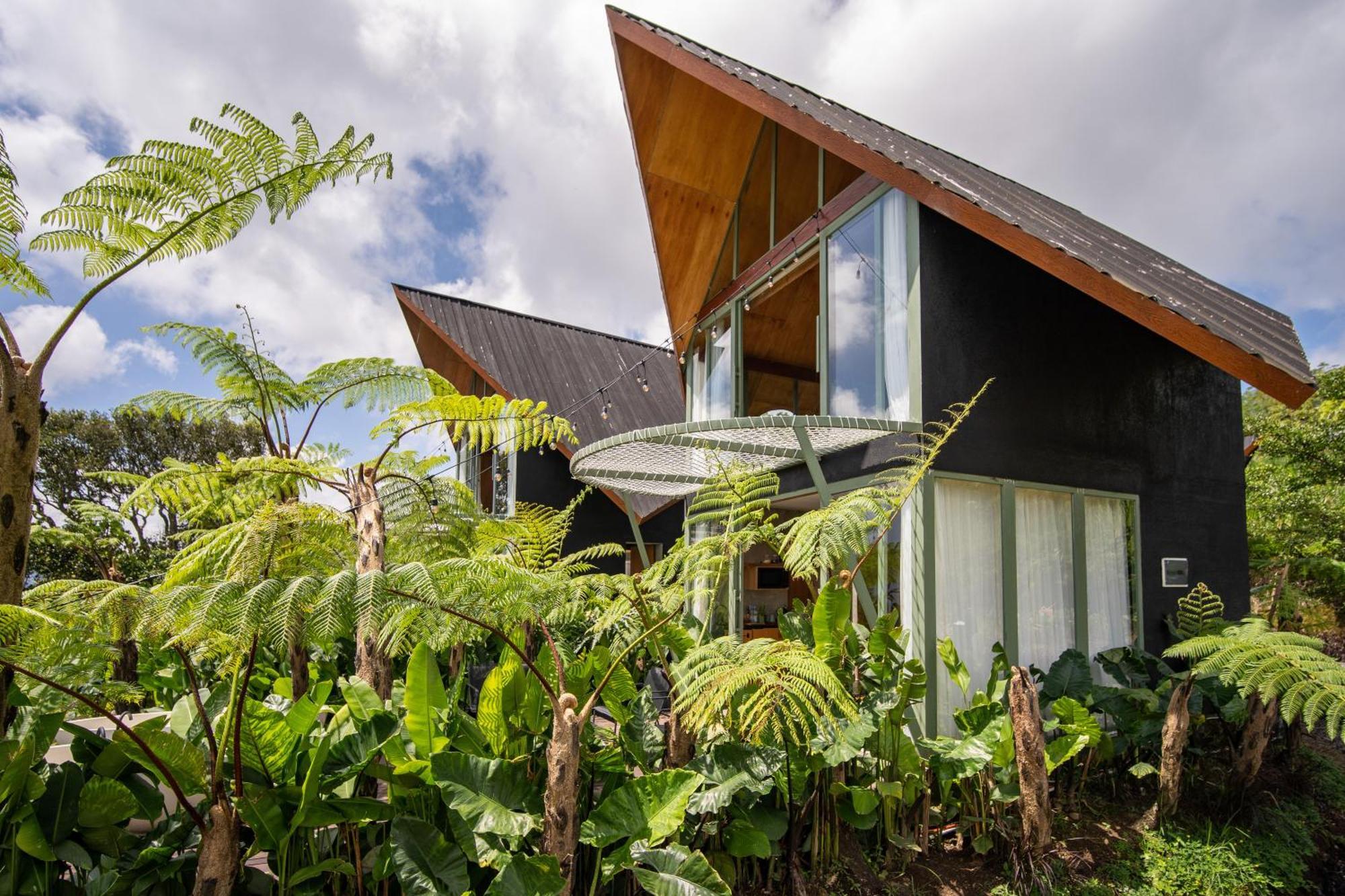 Black Wood Cabin Kintamani Exterior foto